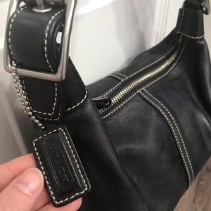 Coach small black purse